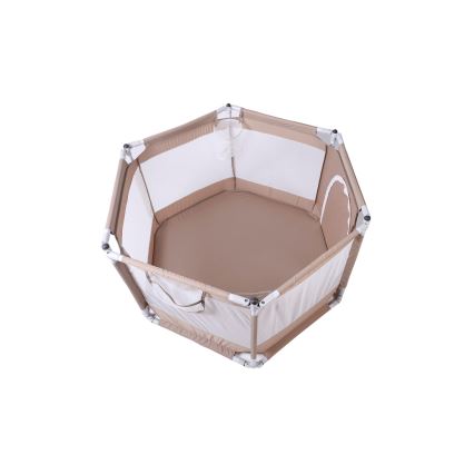 Ograda za igru 120 cm braon