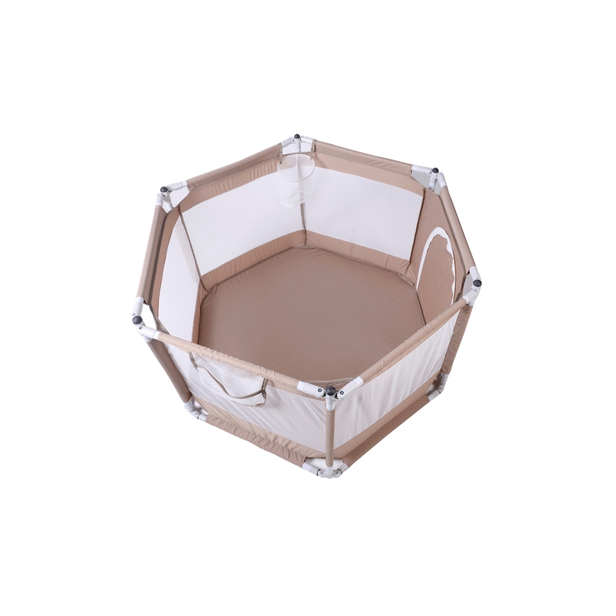 Ograda za igru 120 cm braon