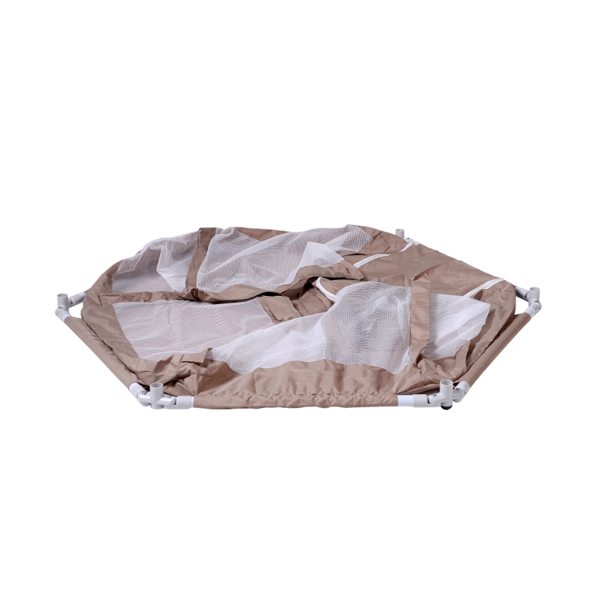 Ograda za igru 120 cm braon