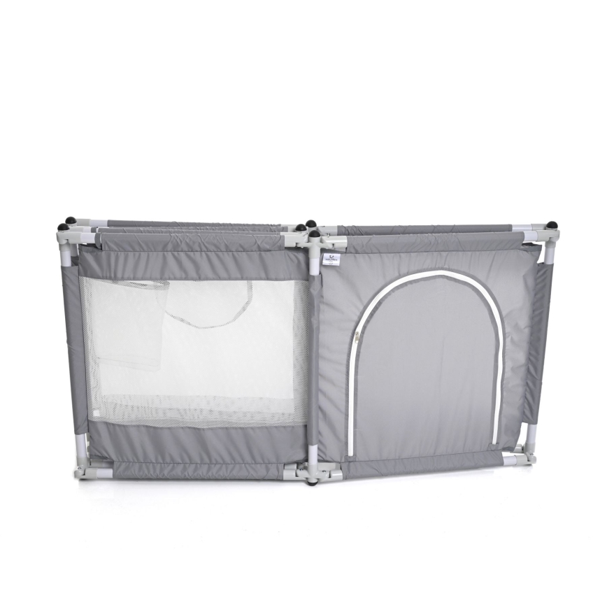 Ogradica za igru 120 cm siva