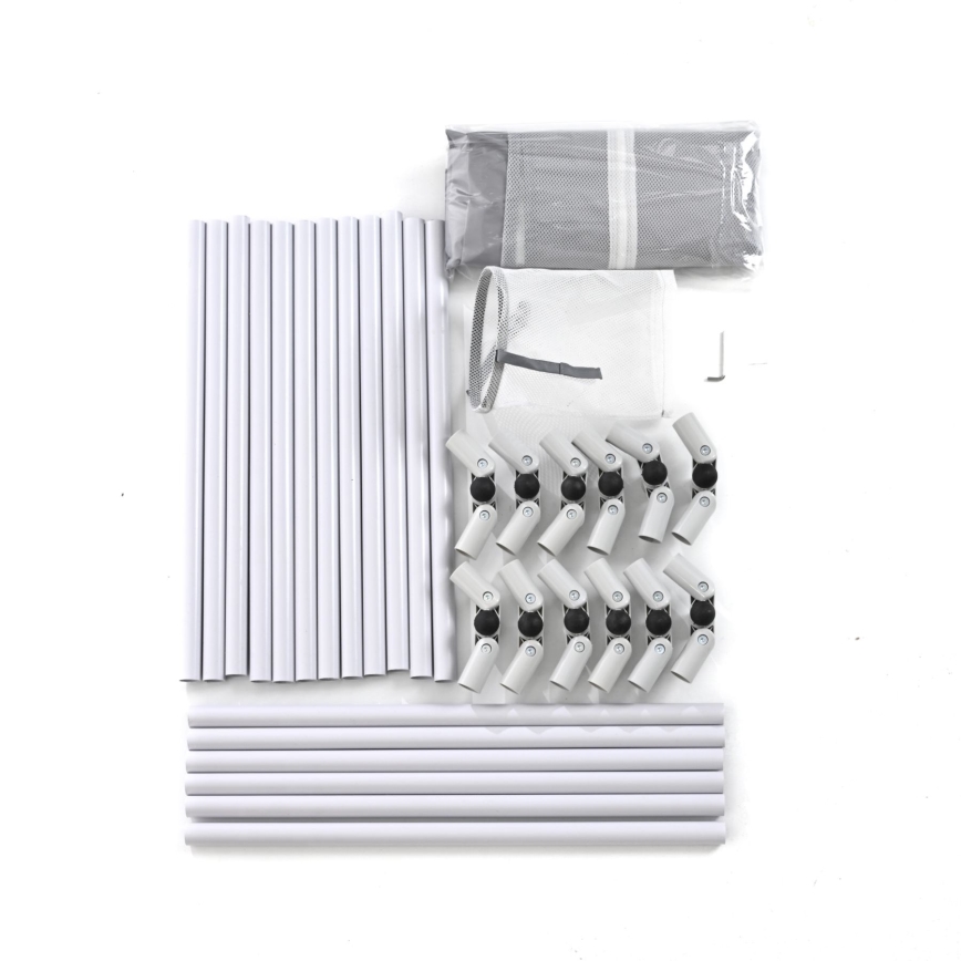 Ogradica za igru 120 cm siva