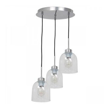 Okrugli luster na sajli FILL 3xE27/60W/230V
