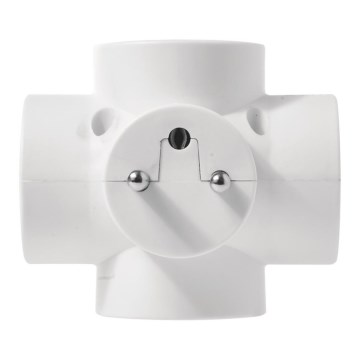 Okrugli razdelnik za utičnice 4x10A/250V