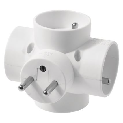 Okrugli razdelnik za utičnice 4x10A/250V