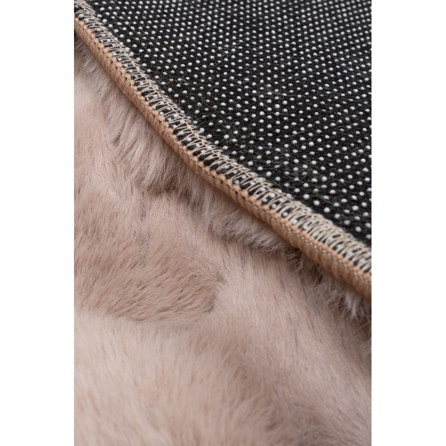 Okrugli tepih RABBIT BUBBLE 160 cm bež