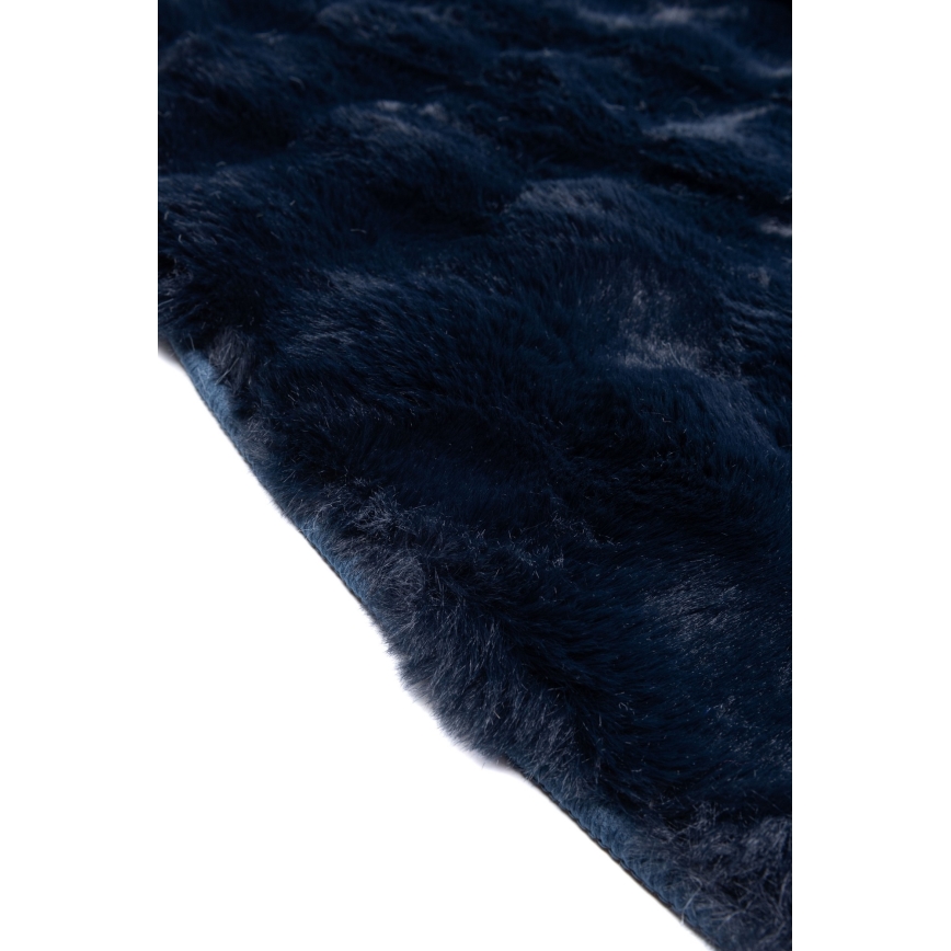 Okrugli tepih RABBIT BUBBLE 160 cm, plavi