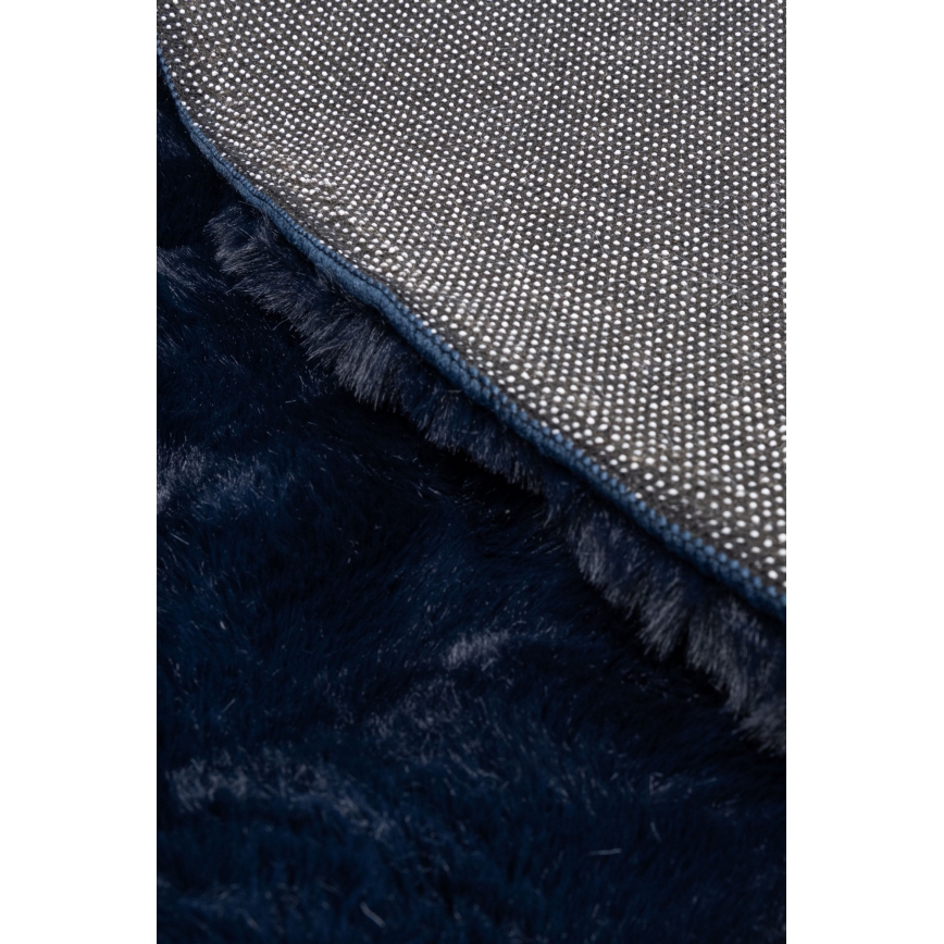 Okrugli tepih RABBIT BUBBLE 160 cm, plavi