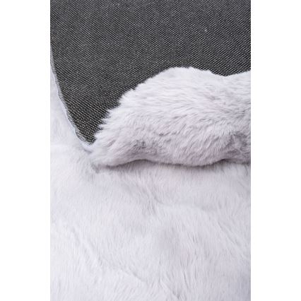 Okrugli tepih RABBIT BUBBLE 160 cm siva