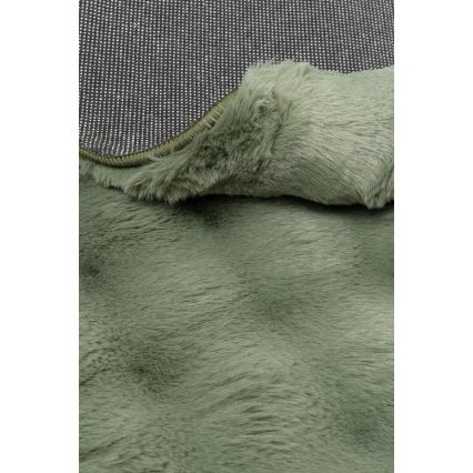 Okrugli tepih RABBIT BUBBLE 160 cm, zelene boje