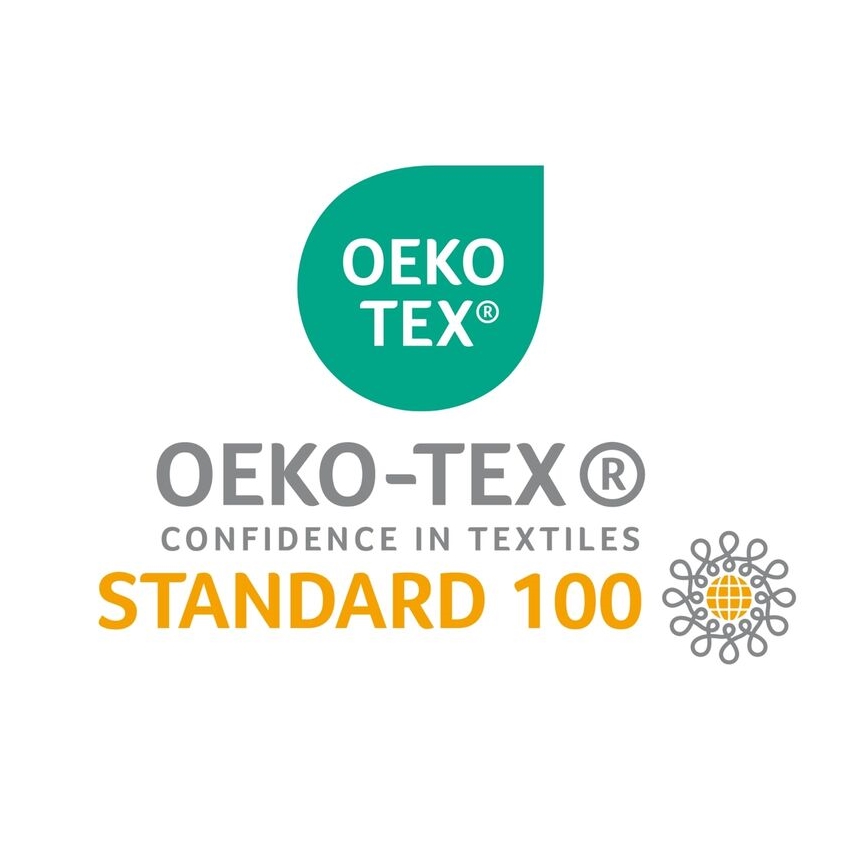 Okrugli tepih SALAMANCA 100 cm prigušiva/bela/listni dezen
