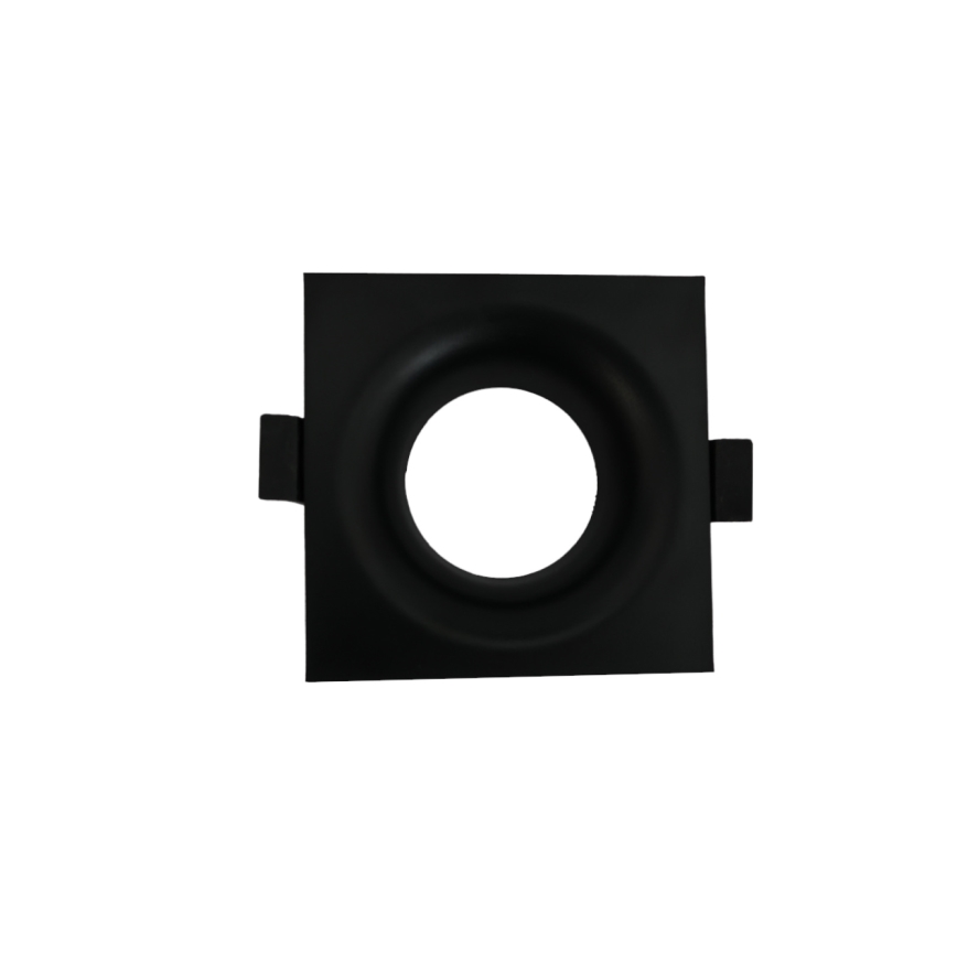 Okvir za ugradno svetlo GU10 8,6x8,6 cm crni