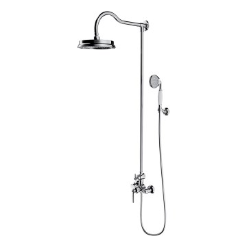 OMNIRES AM5244CR - Tuš set sa baterijom ARMANCE sjajni hrom