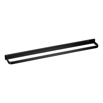 OMNIRES DA70216BL- Zidni držač peškira DARLING 61 cm, polumat crne boje