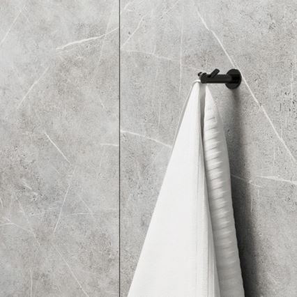 OMNIRES MP60120BL - Zidna kuka MODERN PROJECT, mat crne boje
