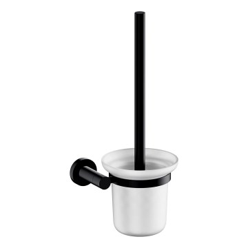 OMNIRES MP60620BL - Zidna WC četka MODERN PROJECT, mat crne boje