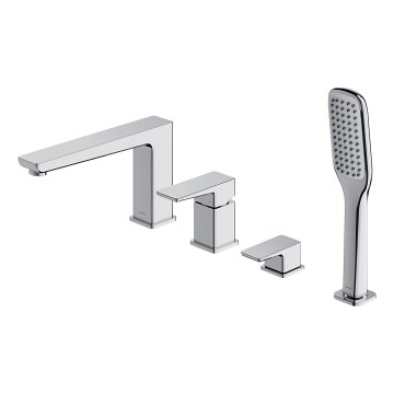 OMNIRES PM7432CR - PARMA 4-otvorna baterija za kadu, sjajni hrom