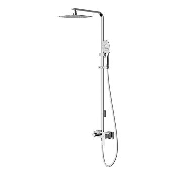 OMNIRES PM7444CR - Tuš set sa baterijom PARMA, sjajni hrom