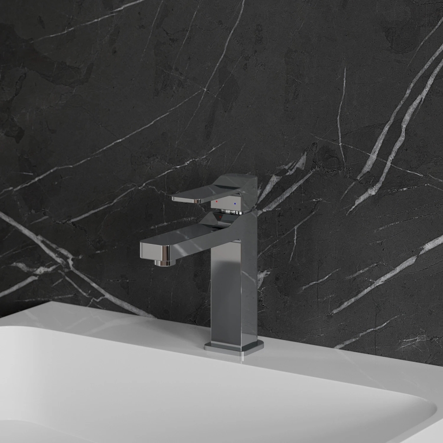 OMNIRES SL7710CR - Baterija za umivaonik SLIDE 17 cm sjajni hrom