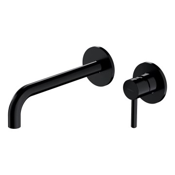 OMNIRES Y1215HLBL - Baterija za umivaonik za podžbuknu ugradnju Y, u polumat crnoj boji