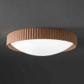 Ondaluce - LED plafonsko svetlo CONCRETE LED/20W/230V prečnik 41 cm beton/braon