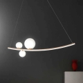 Ondaluce - LED prigušiva luster na sajli ALTALENA LED/48W/230V zlatna/bela