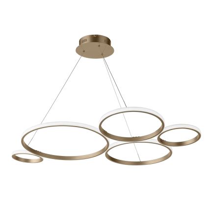Ondaluce - LED prigušiva luster na sajli POIS LED/60W/230V zlatna