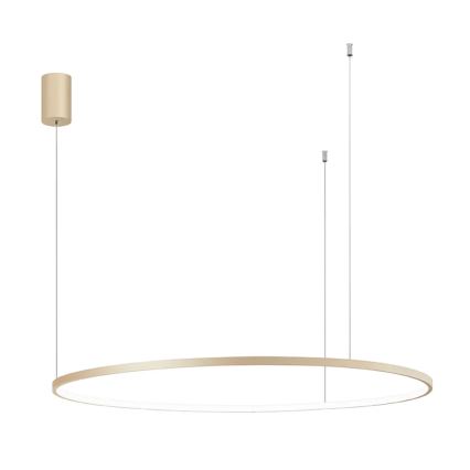 Ondaluce - LED prigušiva luster na sajli SOEL LED/47W/230V Ø 100 cm zlatna