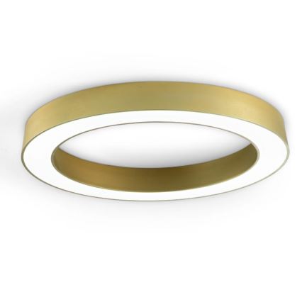 Ondaluce - prigušiva LED stropna svetiljka GLOBUS LED/40W/230V 3000/4000K, prečnik 60 cm, zlatna