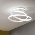 Ondaluce - LED prigušiva plafonska svetiljka VUELTA LED/37W/230V prečnik 55 cm bela