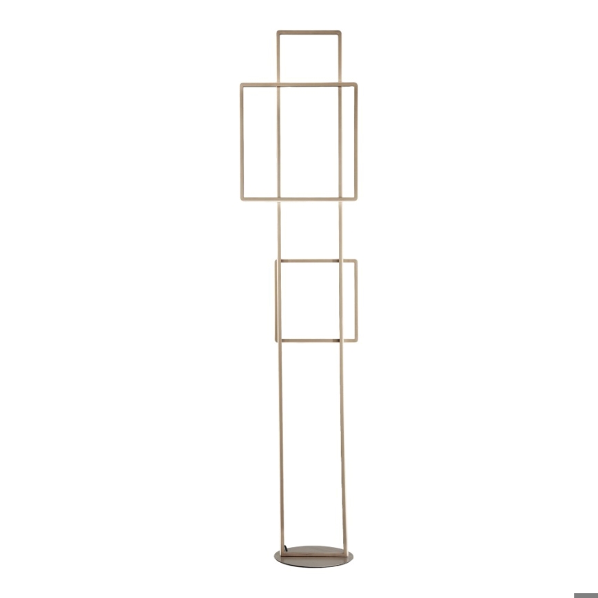 Ondaluce - LED prigušiva podna lampa DOWEL LED/77W/230V 166 cm zlatna