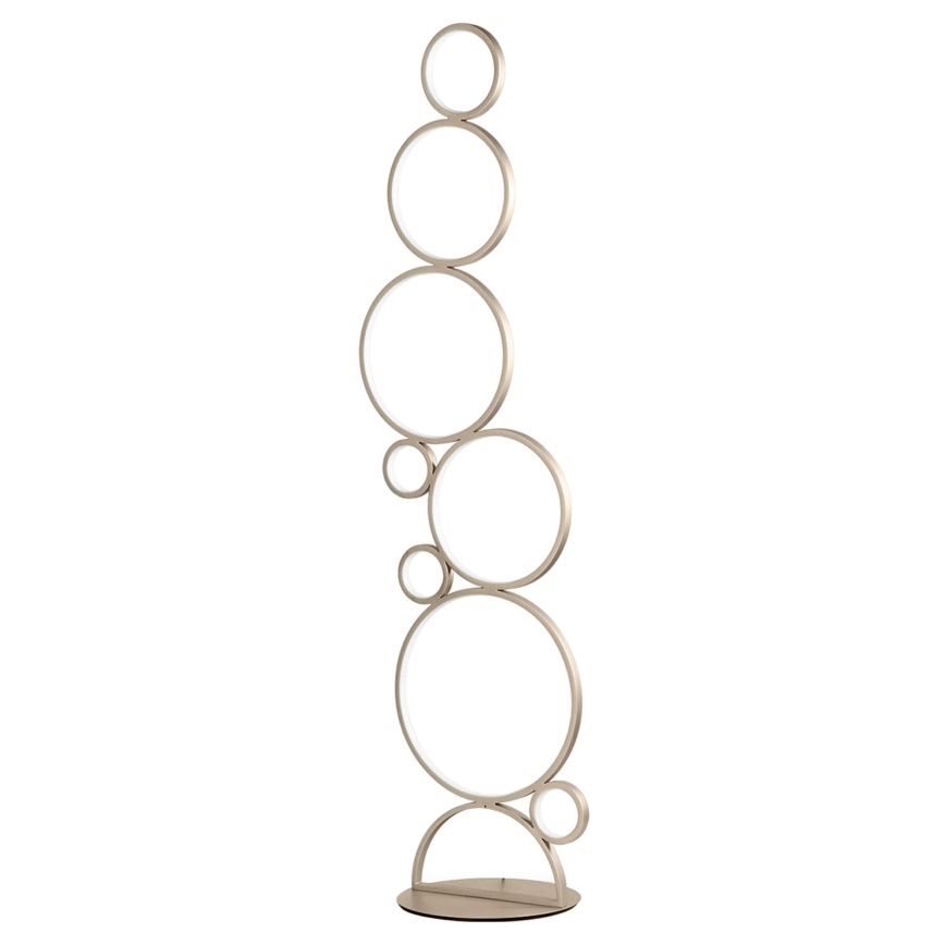 Ondaluce - LED prigušiva podna lampa POIS LED/52W/230V 160 cm zlatna