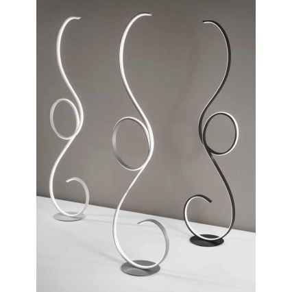 Ondaluce - LED prigušiva stojeća lampa FLOK LED/44W/230V 152 cm bela