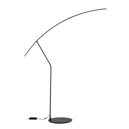 Ondaluce - LED prigušiva stojeća lampa FOLAGA LED/30W/230V 190 cm crna