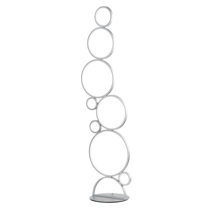 Ondaluce - LED prigušiva stojeća lampa POIS LED/52W/230V 160 cm srebrna