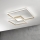 Ondaluce - LED prigušiva stropna svetiljka DOWEL LED/46W/230V 55x55 cm zlatna
