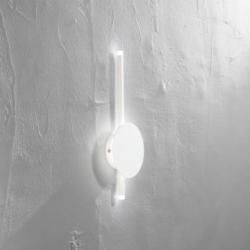 Ondaluce - LED prigušiva zidna svetiljka JAMES LED/16W/230V bela