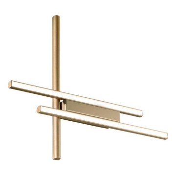 Ondaluce - LED prigušiva zidna svetiljka MOVIDA LED/20W/230V zlatna