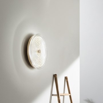 Ondaluce - LED zidna svetiljka JOKEY LED/10W/230V zlatna/prozirna