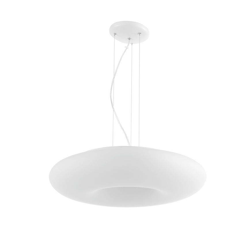 Ondaluce - Luster na sajli DODI 2xE27/15W/230V prečnika 53 cm bela
