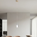 Ondaluce - Luster na sajli THELMA 1xE27/15W/230V prečnik 19 cm zlatna/prozirna