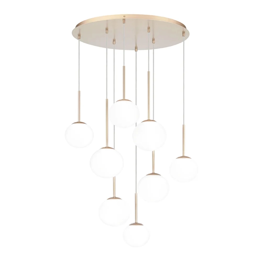 Ondaluce - Zamenski univerzalni abažur JEWEL pr. 17 cm beo