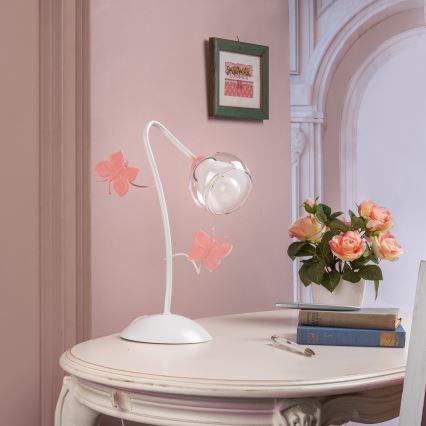 ONLI - Dečija stona lampa BUTTERFLY 1xE14/6W/230V