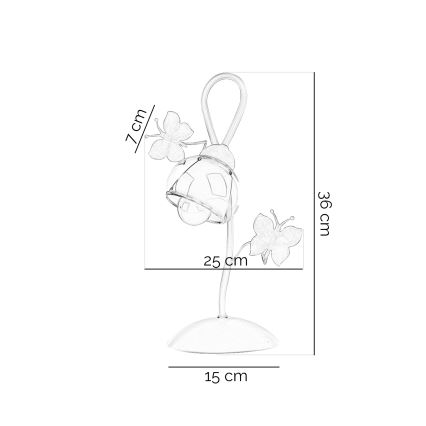ONLI - Dečija stona lampa BUTTERFLY 1xE14/6W/230V