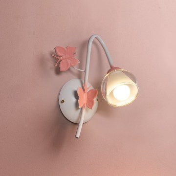 ONLI - Dečije zidno svetlo BUTTERFLY 1xE14/6W/230V