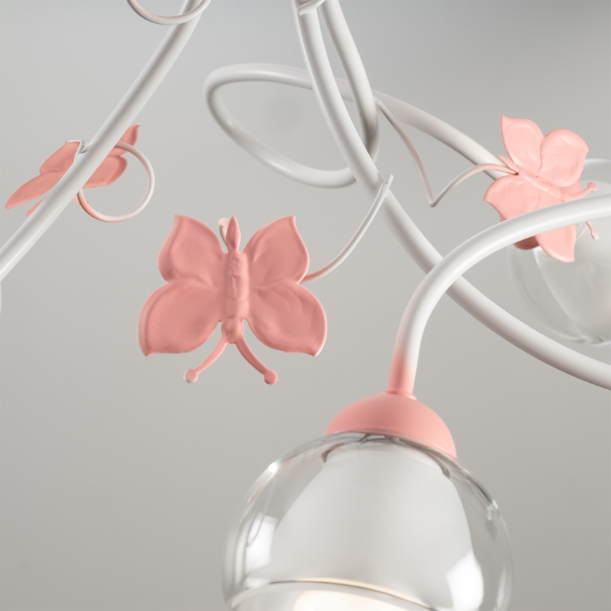 ONLI - Dečiji luster BUTTERFLY 3xE14/6W/230V