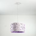 ONLI - Dečiji luster TITILLA 1xE27/22W/230V ljubičasta/bela