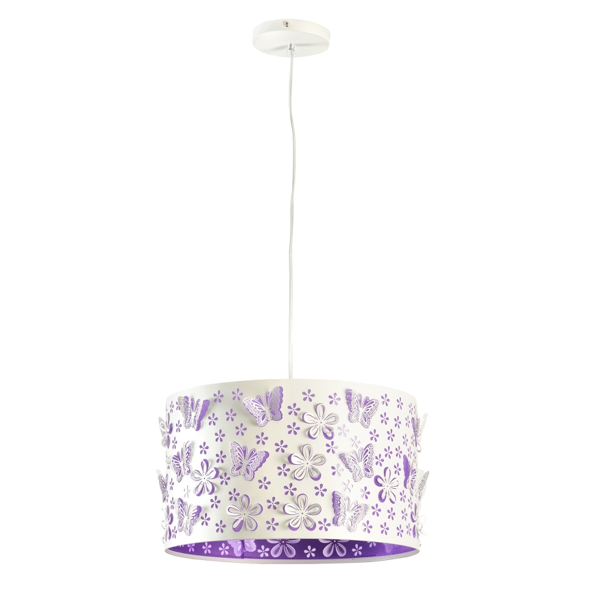 ONLI - Dečiji luster TITILLA 1xE27/22W/230V ljubičasta/bela