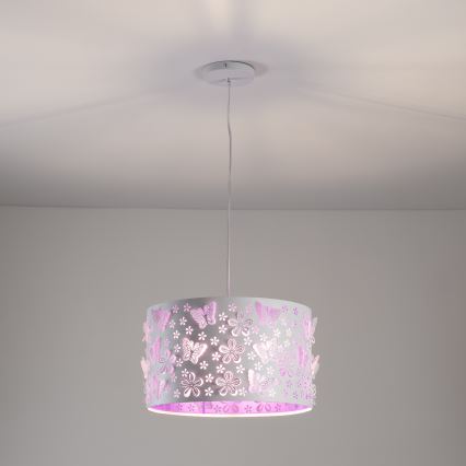 ONLI - Dečiji luster TITILLA 1xE27/22W/230V ljubičasta/bela