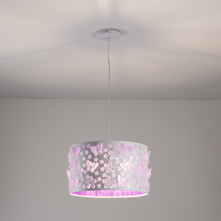 ONLI - Dečiji luster TITILLA 1xE27/22W/230V ljubičasta/bela