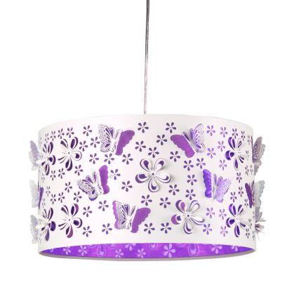 ONLI - Dečiji luster TITILLA 1xE27/22W/230V ljubičasta/bela